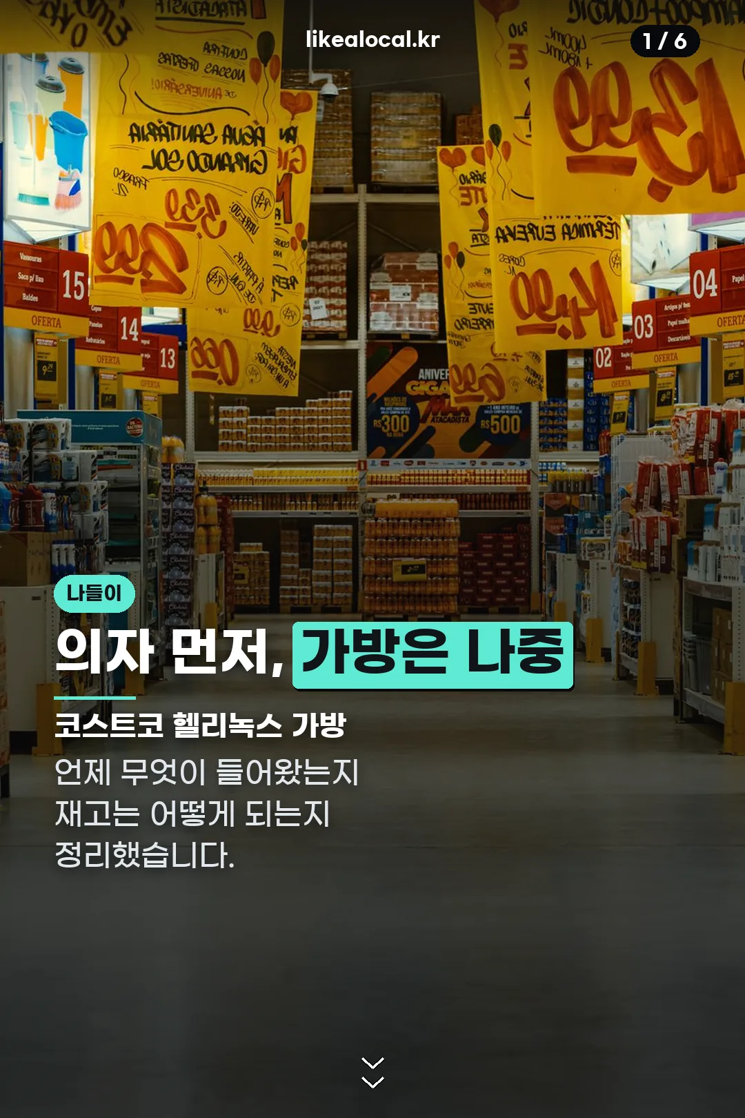 코스트코 헬리녹스 가방 표지
